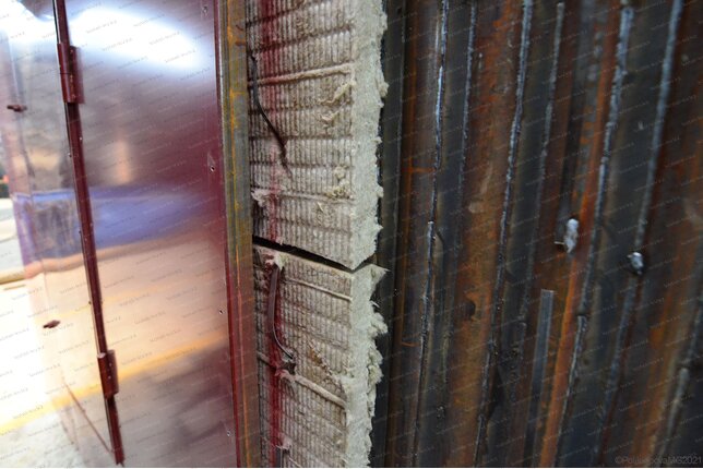 Котел твердотопливный 2.2 МВт - обмуровка