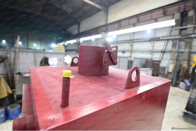 Котел 250 кВт - обшивка потолочной части