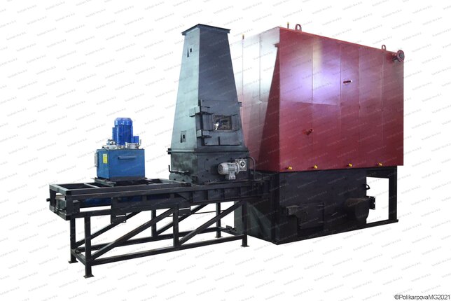 Котел 1280 кВт на опилках автоматический