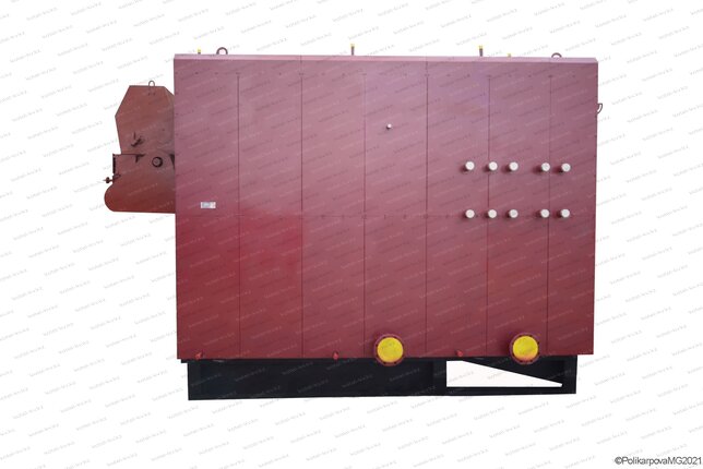 Твердотопливный котел 1.25 МВт с топкой ЗП РПК