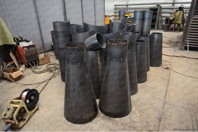 Изготовление промышленных циклонов ЦН 11 400 4УП