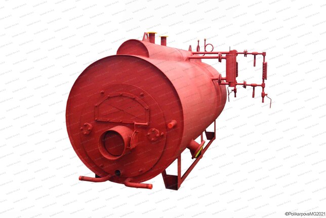 Мазутный жаротрубный котел 300 кг пара в час 130 С