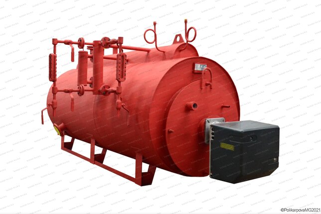 Парогенератор на дизеле 300 кг 130 С